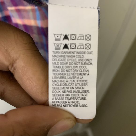 Lucky Brand Plaid Button Down - Picture 5 of 7